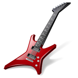 Rock Guitar Icon 256x256 png