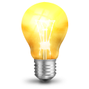 On Lamp Icon 128x128 png