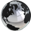 Silver World Icon 64x64 png