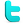 Colored Twitter Icon 24x24 png