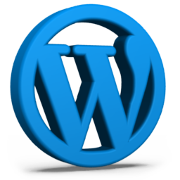 Colored WordPress Icon 256x256 png