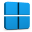 Blue Delicious Icon 32x32 png