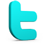 Colored Twitter Icon 64x64 png
