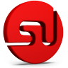 Red StumbleUpon Icon 96x96 png