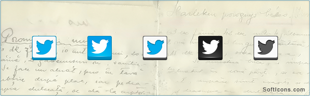 Boxy Twitter Icons 2012