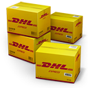 DHL Shipping Icon 128x128 png
