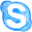 Skype Pencil Icon 32x32 png