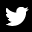 Twitter White Icon 32x32 png