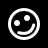 Friendster White Icon 48x48 png