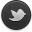 Twitter 2 Dark Icon