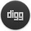 Digg Dark Icon