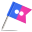Flickr 2 Icon 32x32 png