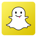 Snapchat Icon - Flat Gradient Social Icons - SoftIcons.com