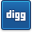 Digg Shadow Icon