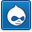 Drupal Shadow Icon 32x32 png