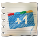 Google Plus One 7 Icon 128x128 png
