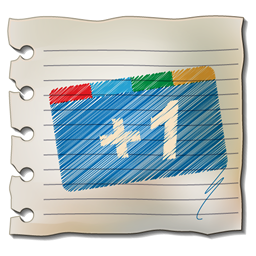 Google Plus One 7 Icon 256x256 png