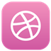 Dribbble Icon 72x72 png