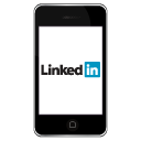 iPhone LinkedIn Icon 128x128 png