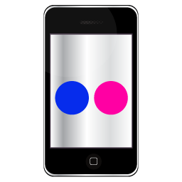 iPhone Flickr Icon 256x256 png