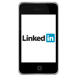iPhone LinkedIn Icon 256x256 png