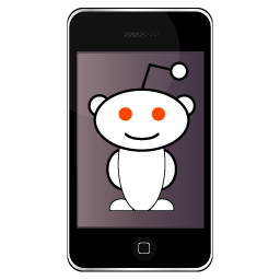 iPhone reddit Icon 256x256 png