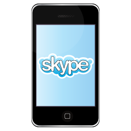 iPhone Skype Icon 256x256 png
