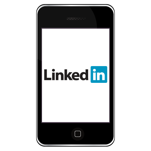 iPhone LinkedIn Icon 512x512 png