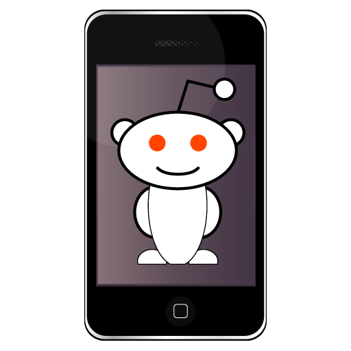 iPhone reddit Icon 512x512 png