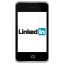 iPhone LinkedIn Icon 64x64 png