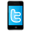 iPhone Twitter Icon 64x64 png