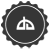 deviantART Black Icon