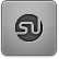 Black StumbleUpon Icon
