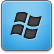 Blue Windows Icon 54x54 png