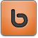 Orange Bebo Icon