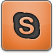Orange Skype Icon