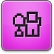 Pink Digg Icon 54x54 png