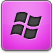 Pink Windows Icon