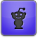 Purple reddit Icon