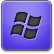 Purple Windows Icon