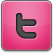 Red Twitter Icon 54x54 png