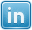 Glow LinkedIn Icon 32x30 png