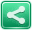 Glow Share Icon