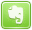 Shadow Evernote Icon 32x30 png