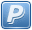 Shadow PayPal Icon 32x30 png
