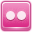 Glow Flickr Icon 32x32 png