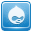 Shadowless Drupal Icon 32x32 png