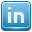 Shadowless LinkedIn Icon