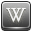 Shadowless Wikipedia Icon 32x32 png