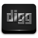 Gray Digg 2 Icon
